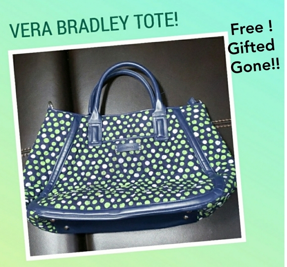 Vera Bradley Large Bag/Tote(gifted to customer) - Picture 1 of 12